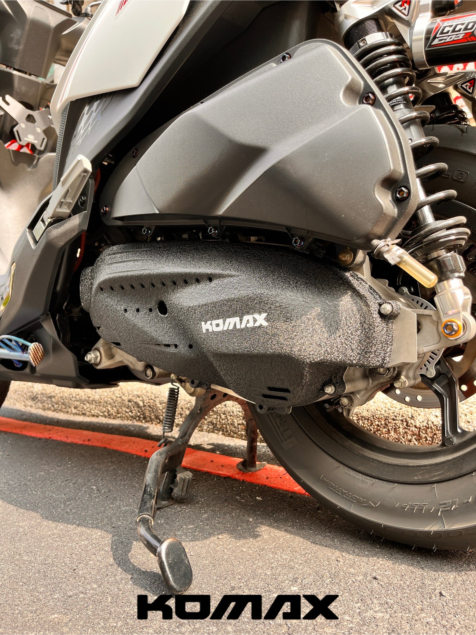 KYMCO RTS135/165【專用】結晶切割傳動蓋